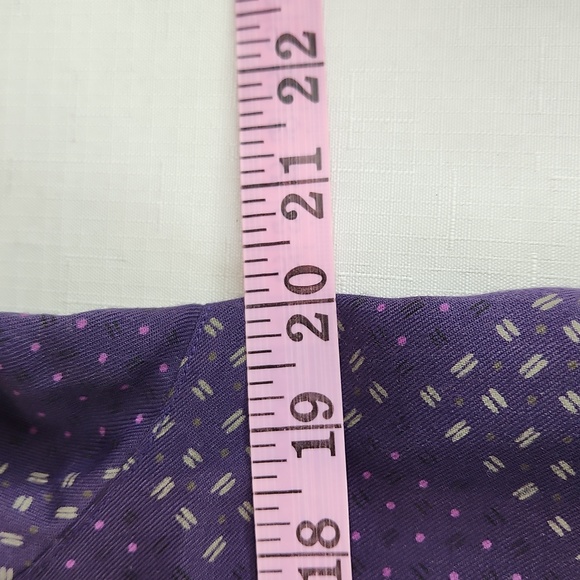 Vintage Evan-Picone Floral Long Sleeve Blouse/Shirt. Size 14 - Picture 8 of 10